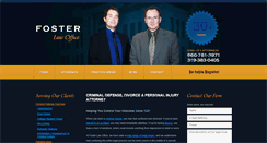 Desktop Screenshot of fosterlaw.com